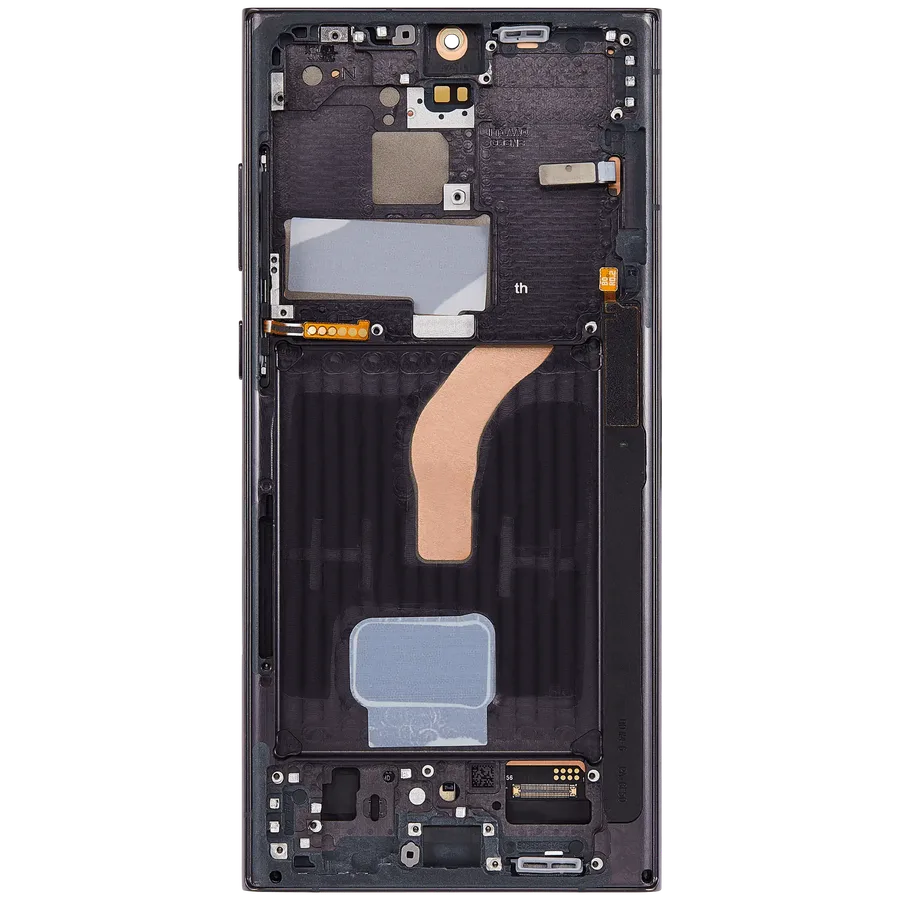 Pantalla OLED con marco para Samsung Galaxy S22 Ultra 5G — foto 4