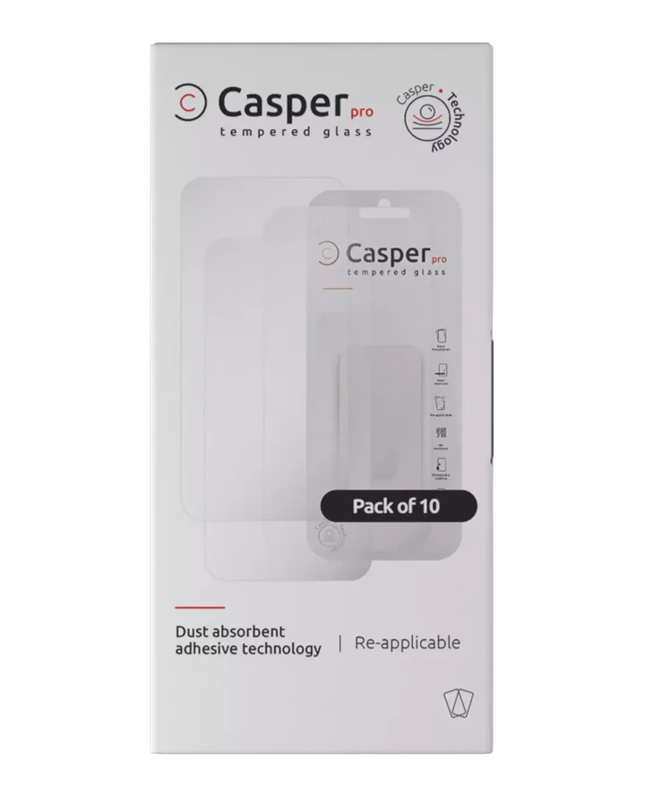 Mica de vidrio templado Casper Pro para iPhone 16 Pro Max / 17 Pro Max / 18 Pro Max — foto 2