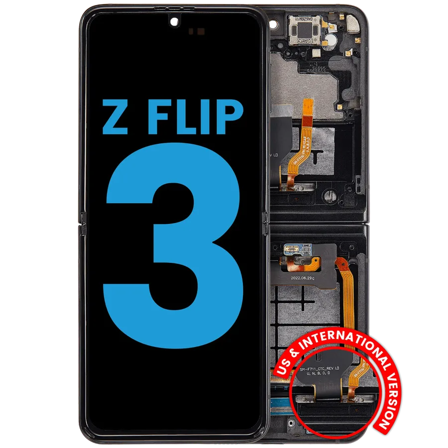Pantalla interior OLED con marco para Samsung Galaxy Z Flip 3 5G — foto 2