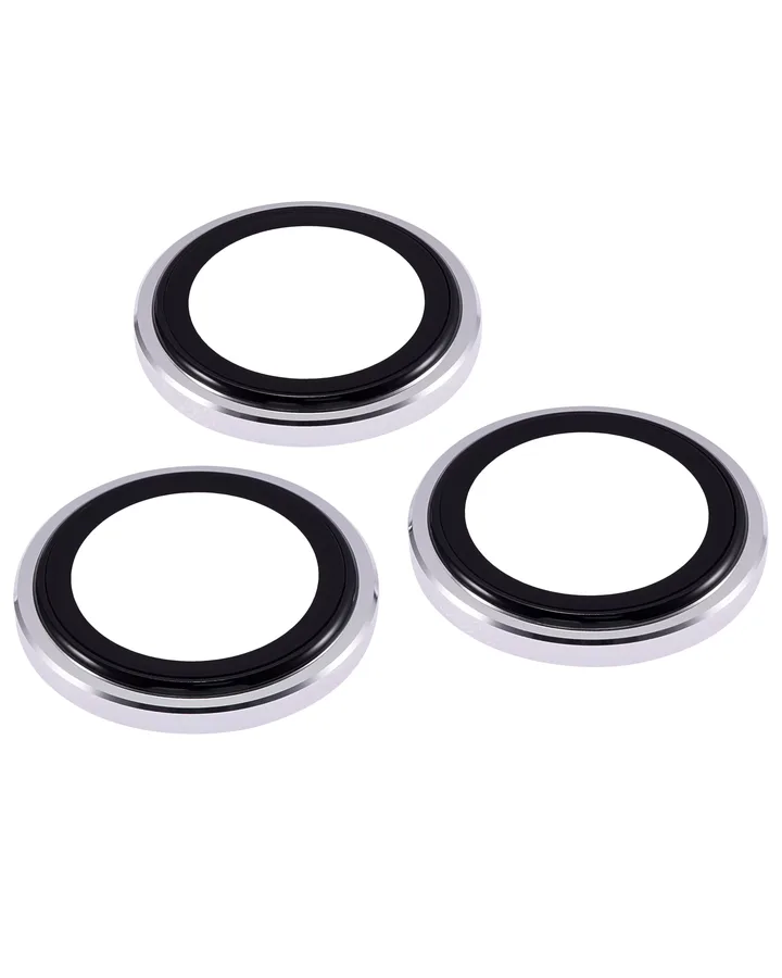 Casper Camera Lens Protector for iPhone 15 Pro / 15 Pro Max (Silver) (Clear) — foto 3