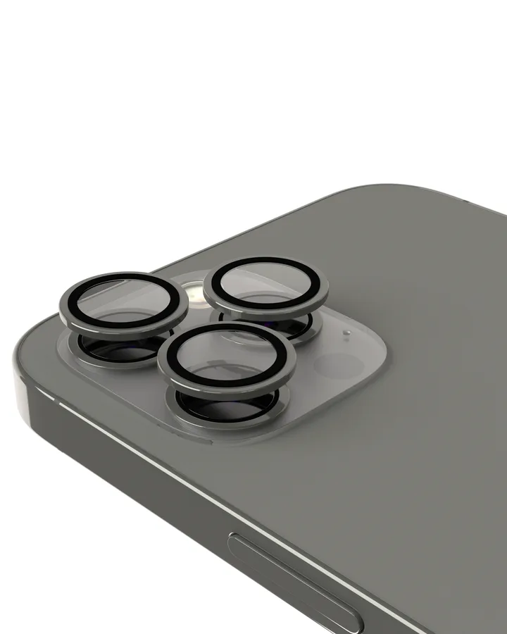 Casper Camera Lens Protector for iPhone 15 Pro / 15 Pro Max (Gray) (Clear) — foto 5