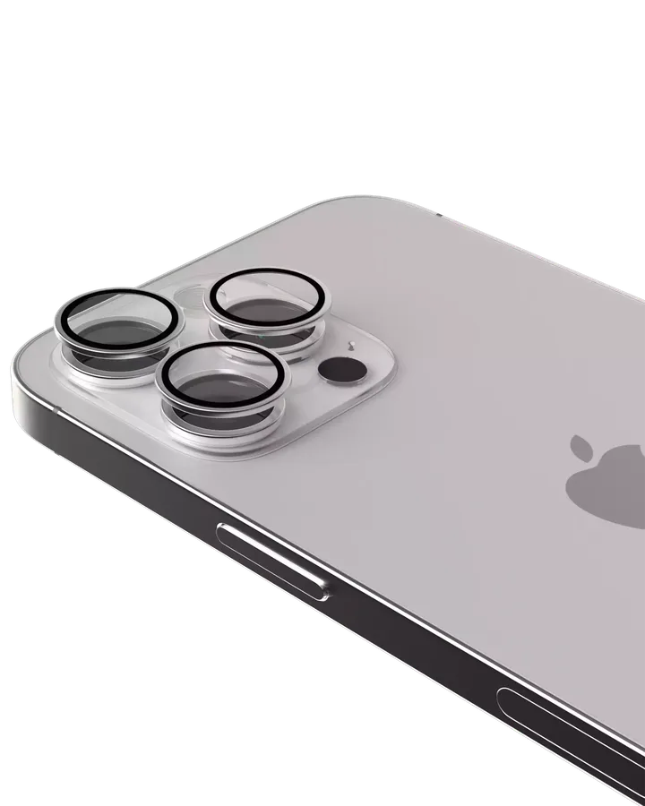 Casper Camera Lens Protector For iPhone 16 Pro / 16 Pro Max (Silver) (Clear) — foto 6