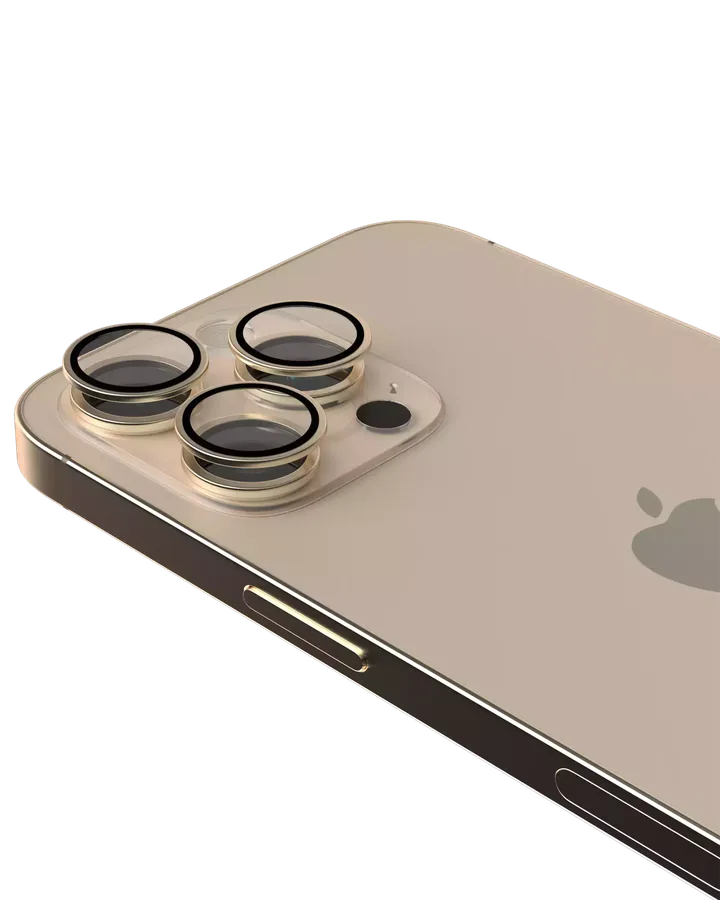Casper Camera Lens Protector For iPhone 16 Pro / 16 Pro Max (Desert Titanium) (Clear) — foto 6
