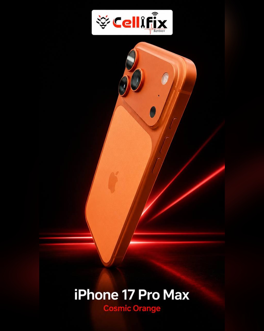 El color más audaz del iPhone 17 Pro Max