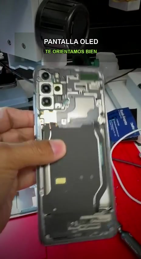 Reparación OLED con Microscopio